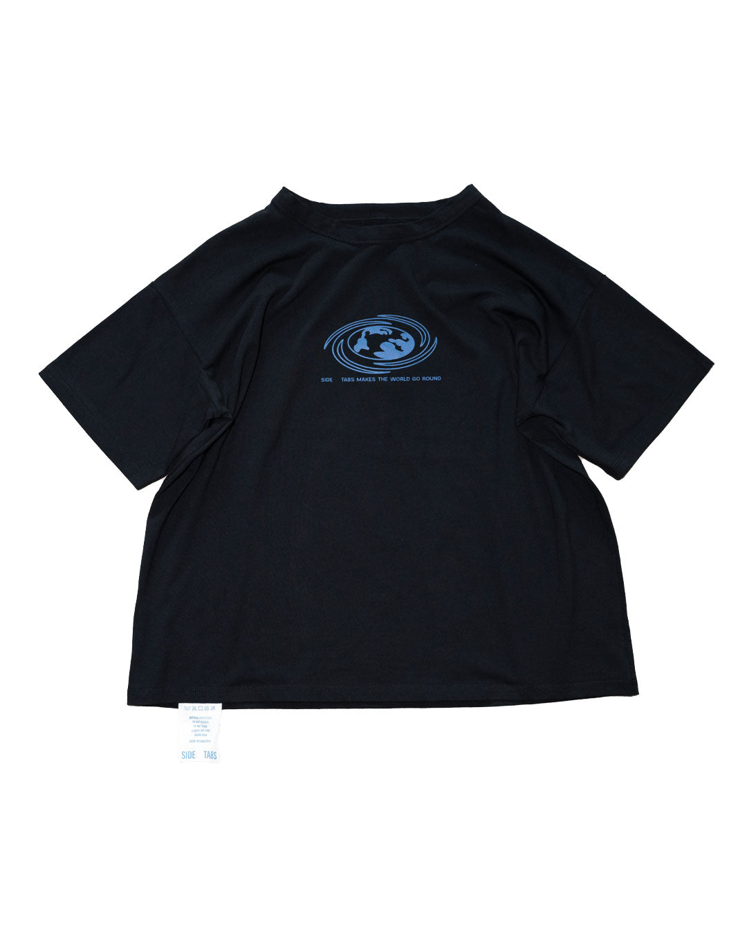 World Moves Tee in Black
