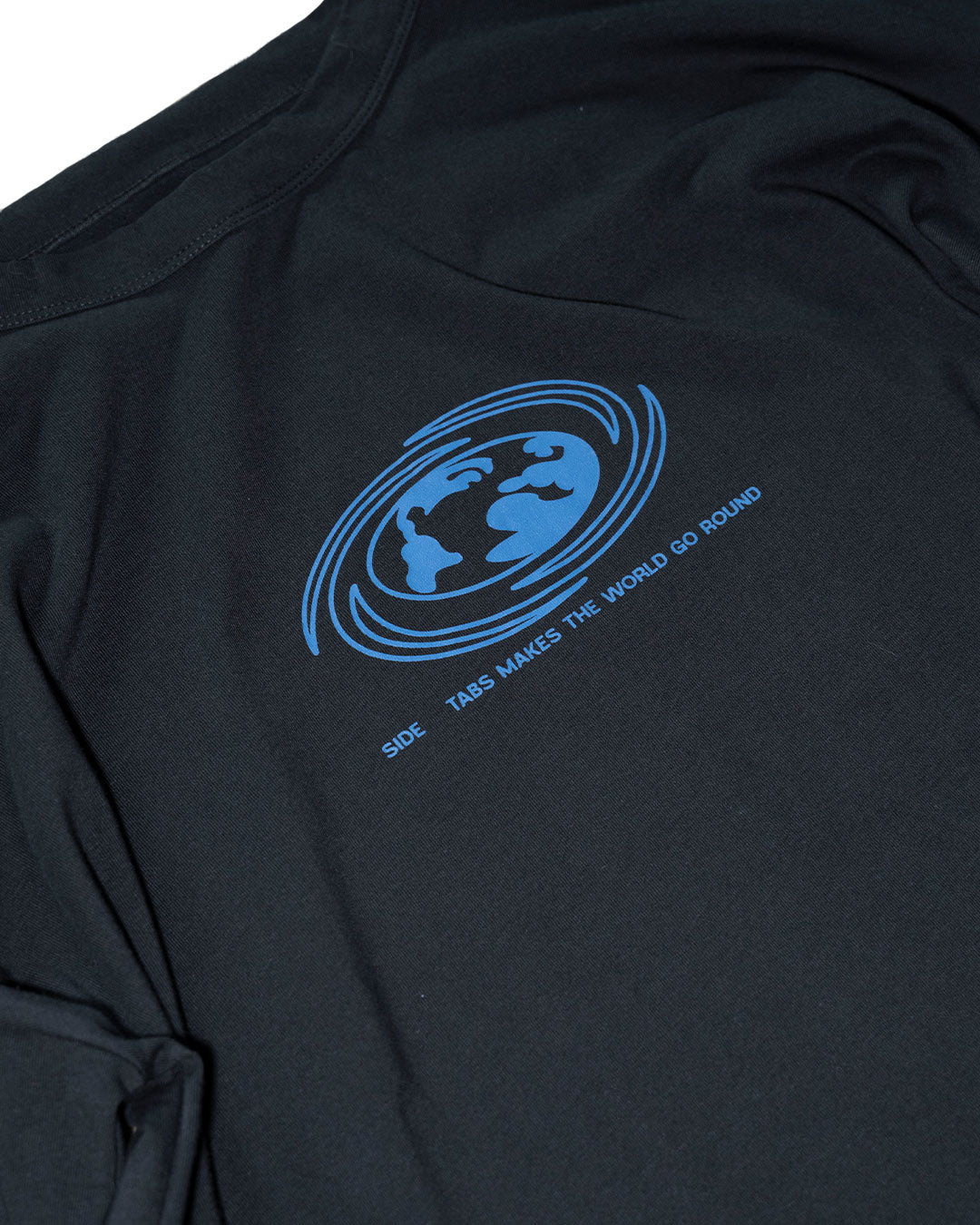 World Moves Tee in Black