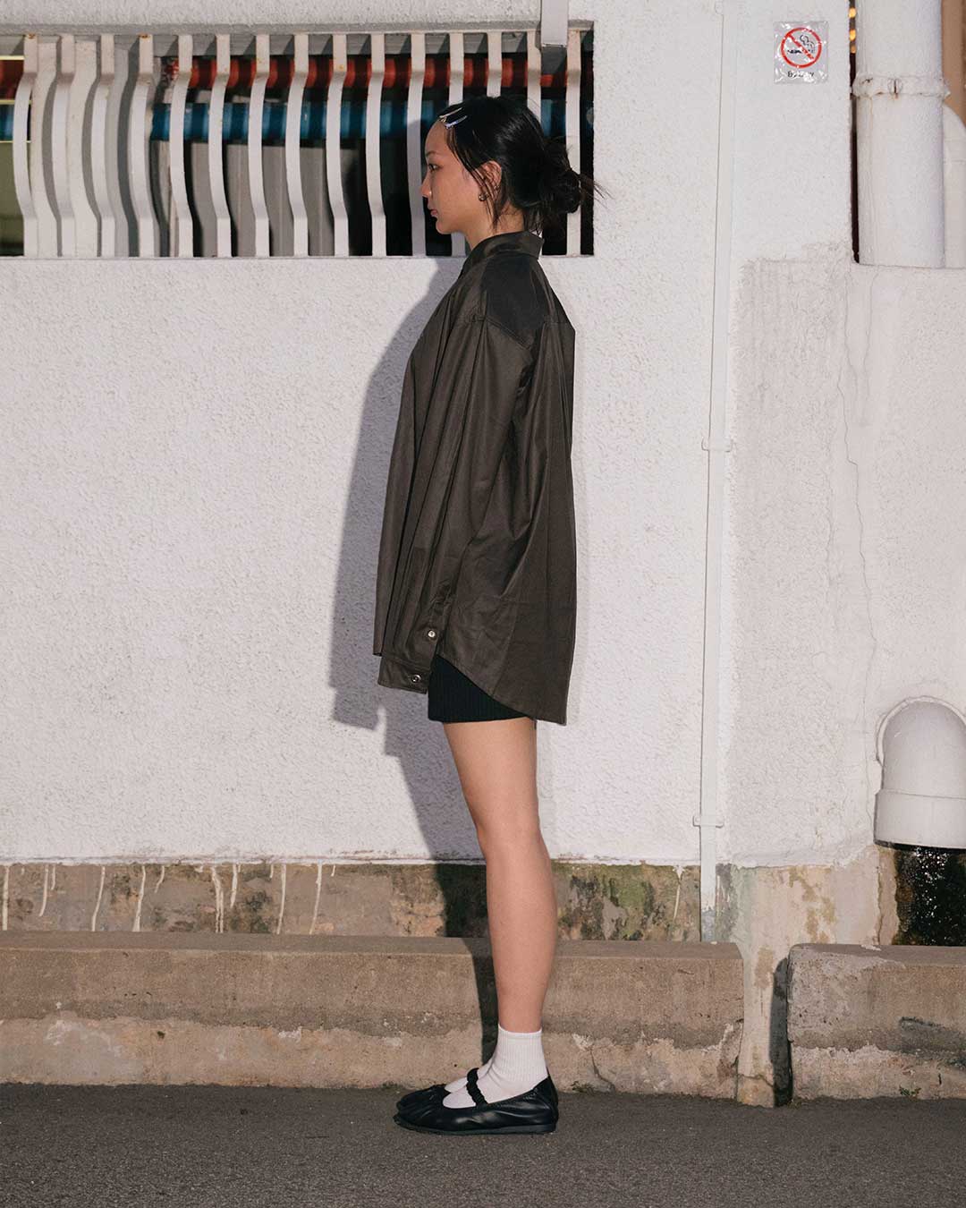 Chef Shirt in Olive Brown