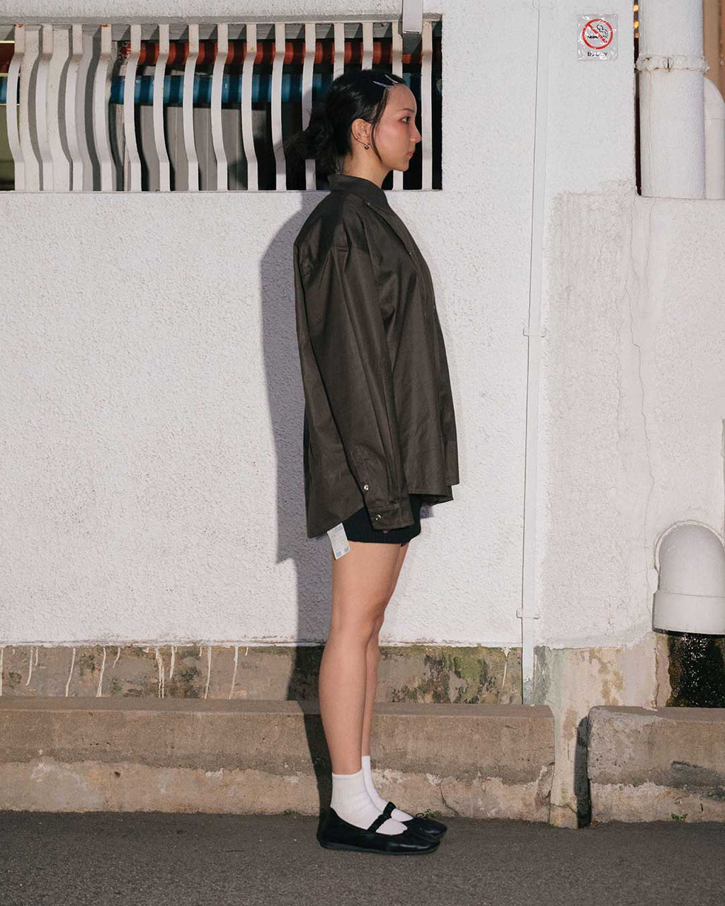 Chef Shirt in Olive Brown