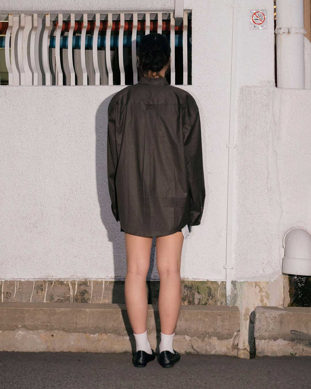 Chef Shirt in Olive Brown