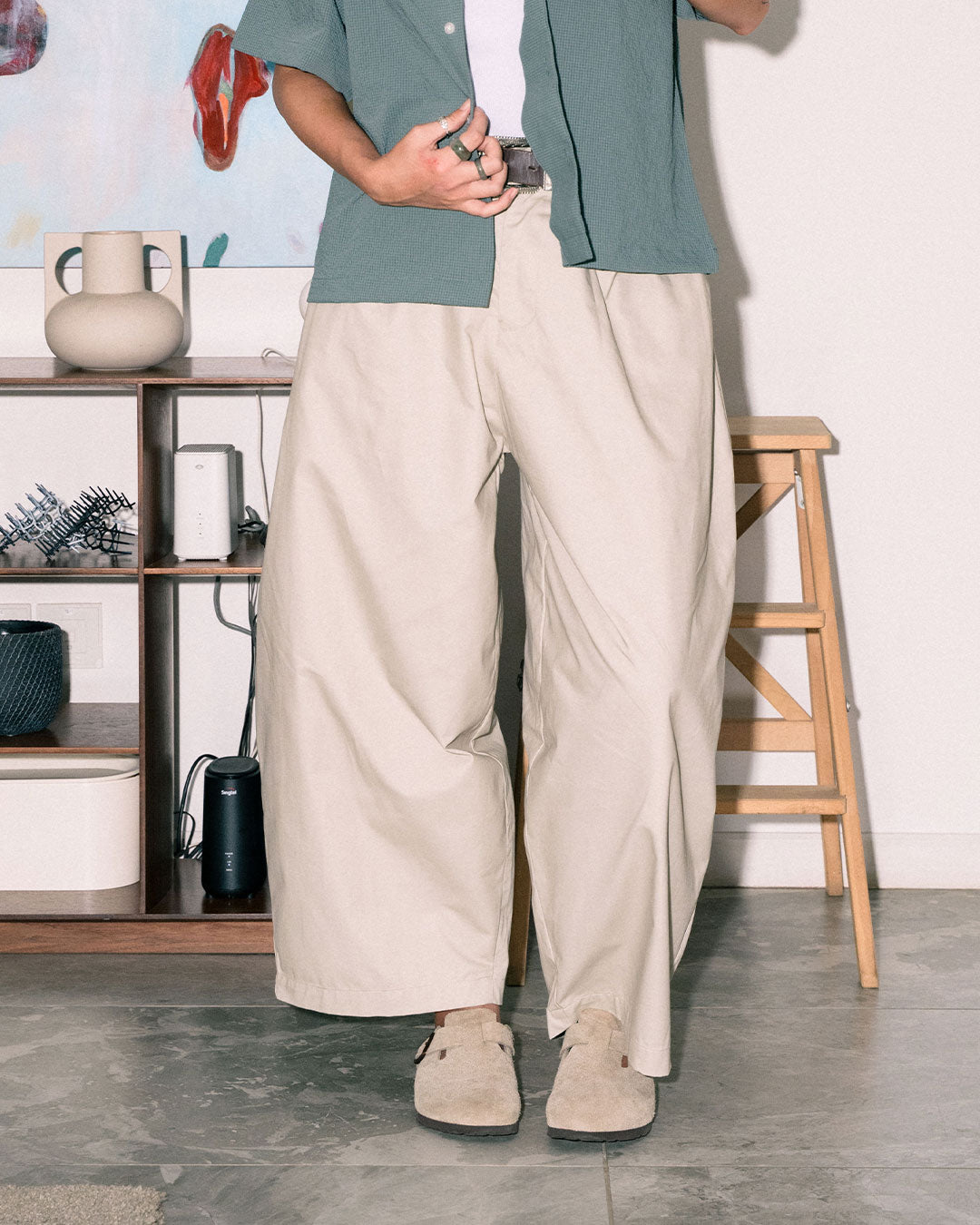 Wide Balloon Pants