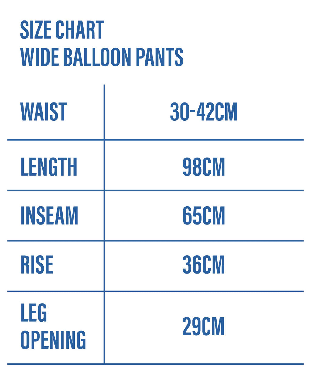 Wide Balloon Pants