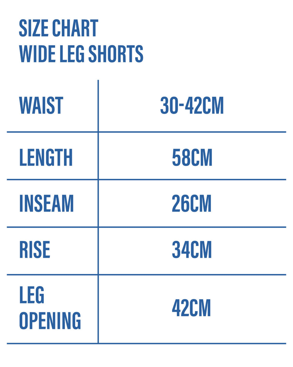 Wide Leg Shorts
