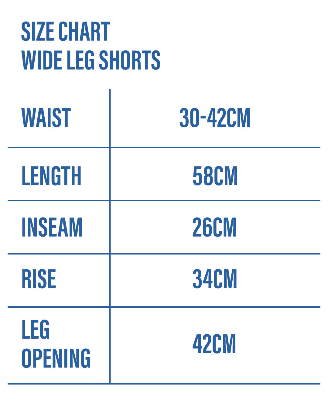 Wide Leg Shorts