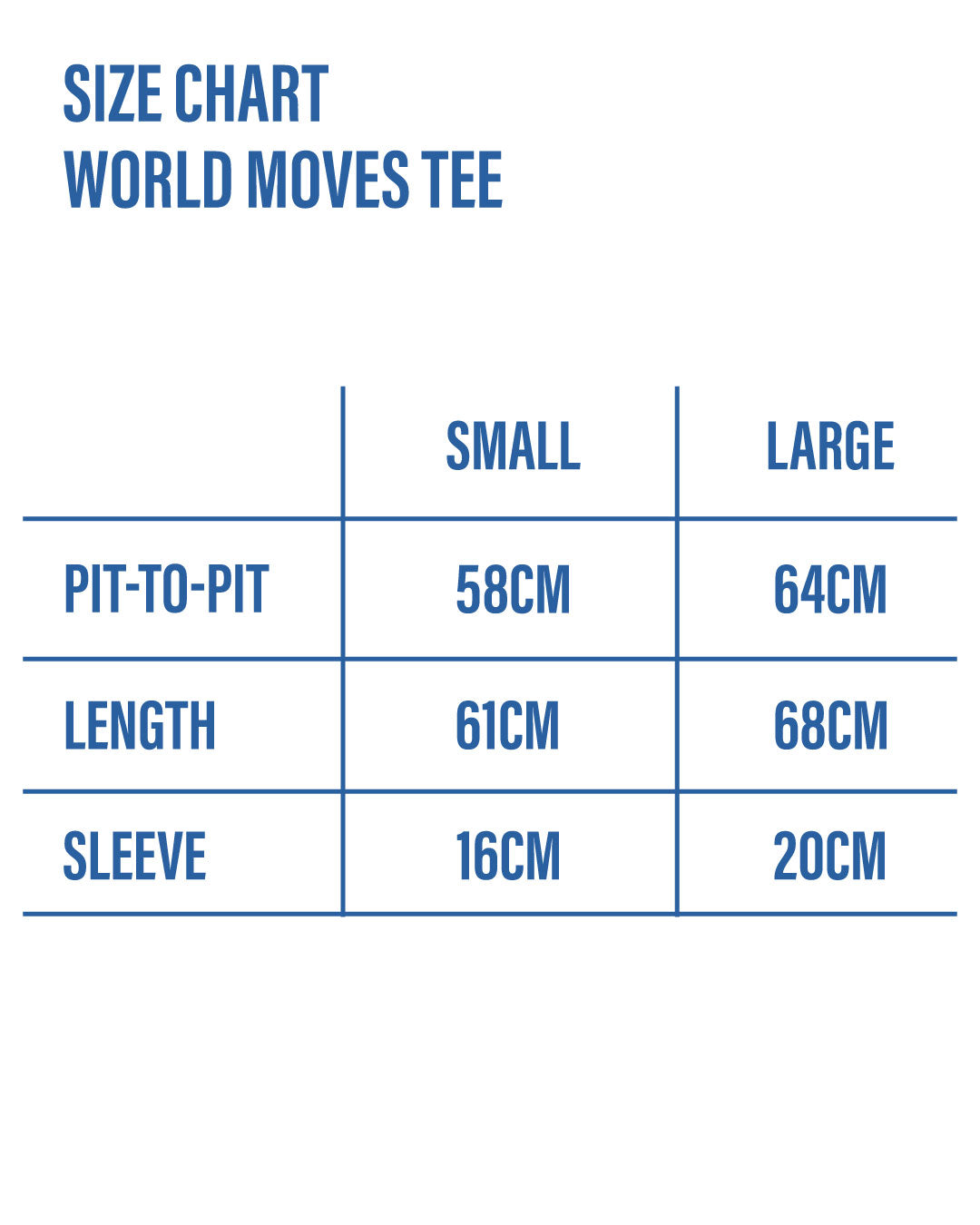 World Moves Tee in Black