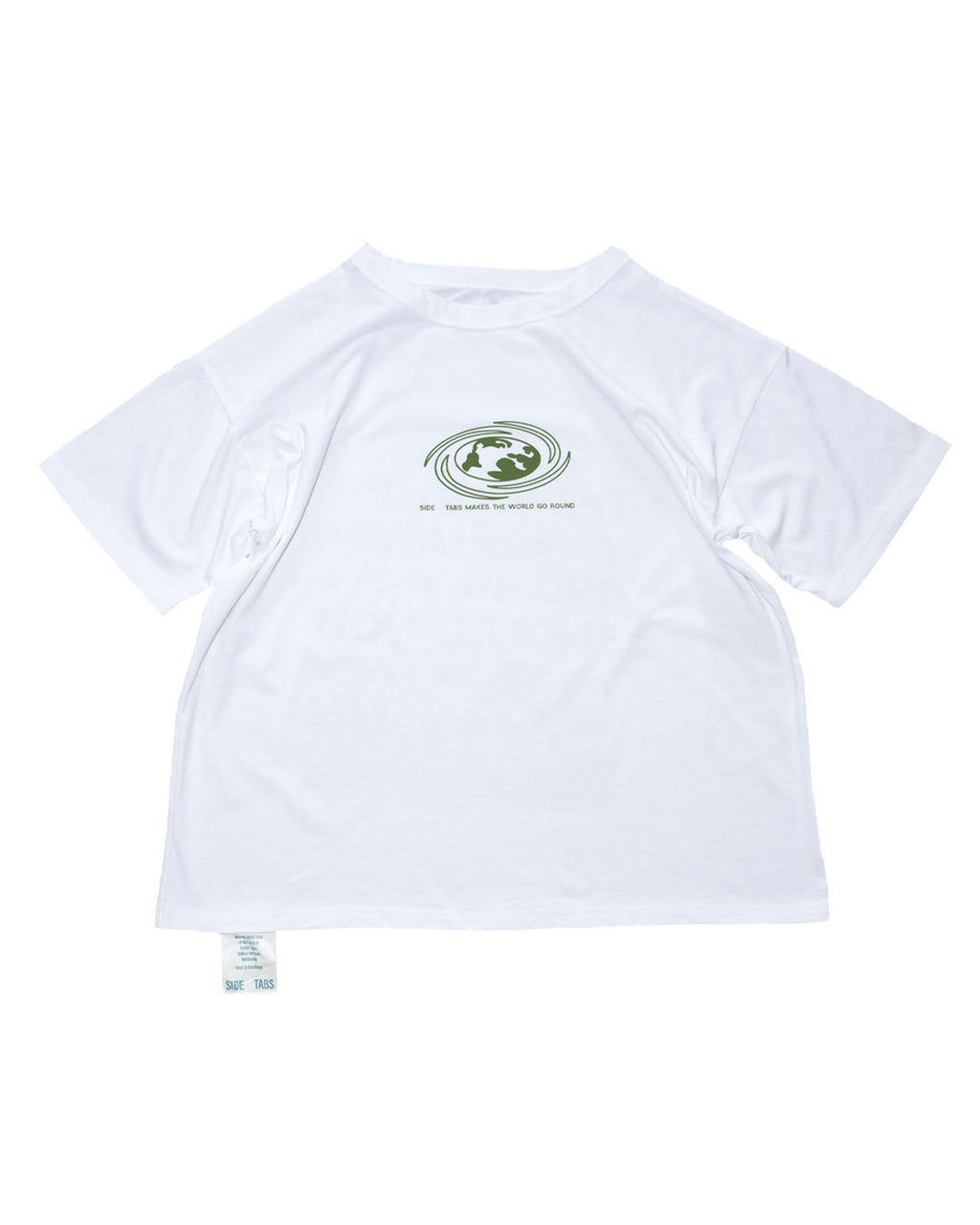 World Moves Tee in White