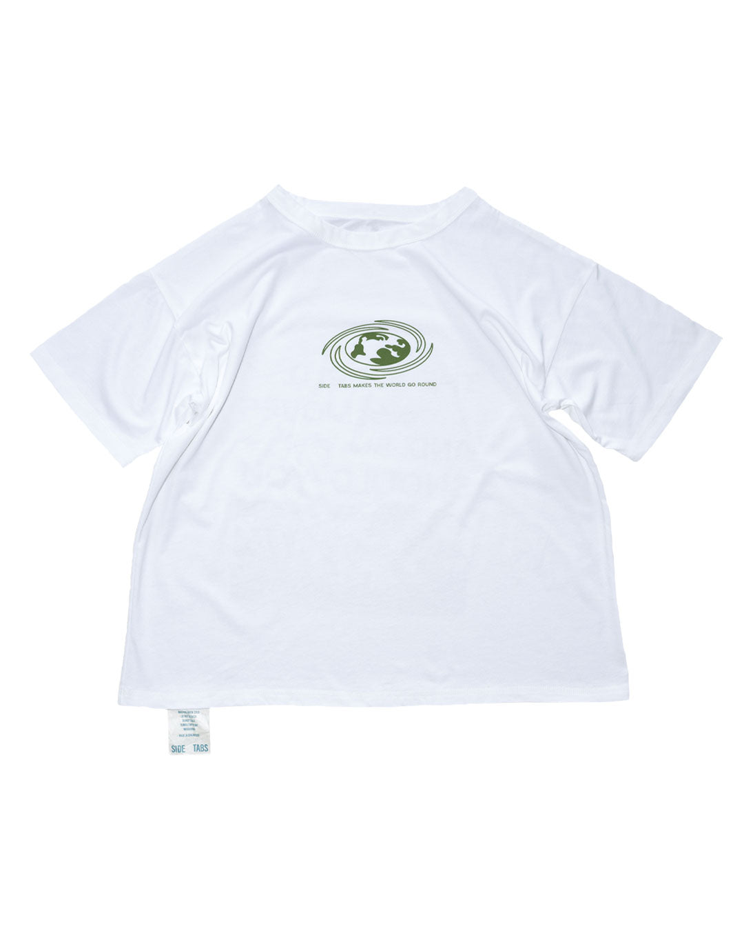 World Moves Tee in White